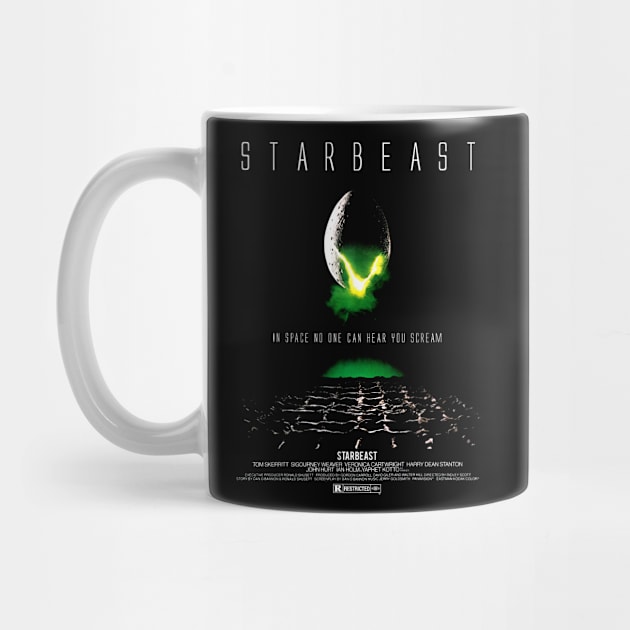 Alien Poster as STARBEAST by hauntedjack